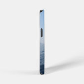 ミニマルな海の景色 iPhoneケース (右側面)