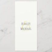 ミニマルな珊瑚花Two Entreeメニュー メニュー (裏面)