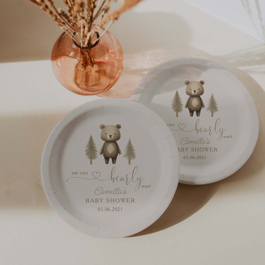 ミニマルな男を待てよ男女兼用 ペーパープレート