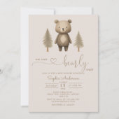 ミニマルな男を待てよ男女兼用 招待状 (正面)