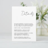 ミニマルな白黒エンクロージャカード エンクロージャーカード (スタンド正面)