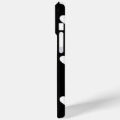 ミニマルな白黒ハートパターン Case-Mate iPhoneケース (裏面 / 左)