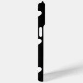 ミニマルな白黒ハートパターン Case-Mate iPhoneケース (裏面 / 右)