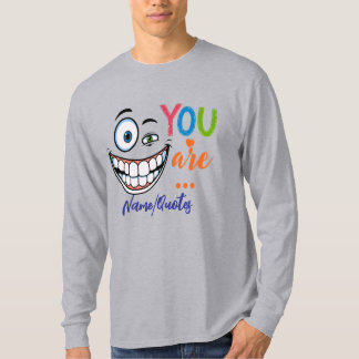ミニマルな皮肉な引用 Tシャツ