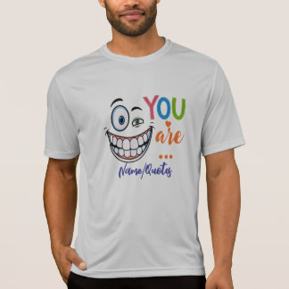 ミニマルな皮肉な引用 Tシャツ
