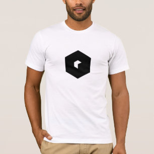 ミニマルな立方体のTシャツ Tシャツ