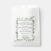 ミニマルな緑の枠アイリッシュ賛美ズ フェイバーバッグ (正面)