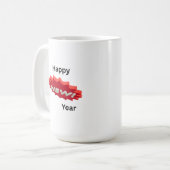 ミニマルな美意識の陶器マグカップ コーヒーマグカップ (正面左)