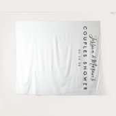 ミニマルな背景 - パーティーの装飾 - タペストリー (正面(横))