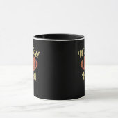 ミニマルな落ち着いた秋のスタイル マグカップ (中央)
