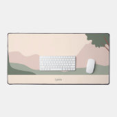 ミニマルな落ち着いた風景 デスクマット (キーボード&マウス)