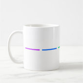 ミニマルな表現 コーヒーマグカップ (左)