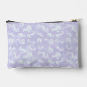 ミニマルな誕生日タイポグラフィ写真義理の姉妹 アクセサリーポーチ (裏面)