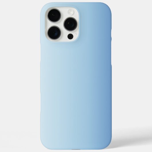 ミニマルな青のグラデーション背景 Case-Mate iPhoneケース (裏面)