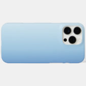 ミニマルな青のグラデーション背景 Case-Mate iPhoneケース (裏面 (横))