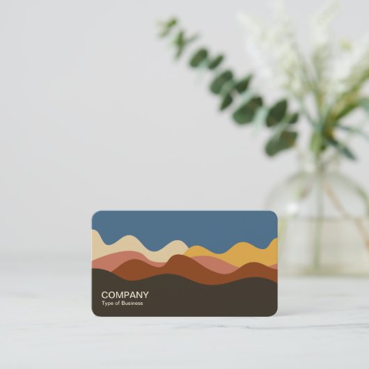 ミニマルな風景170723 名刺 (スタンド正面)