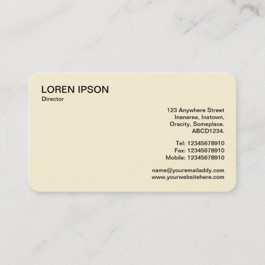 ミニマルな風景191021(03a)名刺 名刺 (裏面)