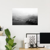 ミニマルな風景 ポスター (ホームオフィス)