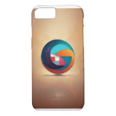 ミニマルな驚異：高解像度で超鮮明な2Dアイコン Case-Mate iPhoneケース (裏面)