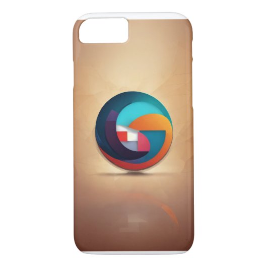 ミニマルな驚異：高解像度で超鮮明な2Dアイコン Case-Mate iPhoneケース (裏面)