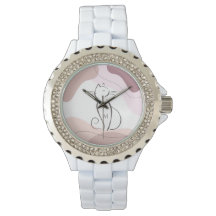 ミニマルな黒猫ボホオーガニックシェイプズモノグラム