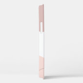 ミニマルな黒猫ボホオーガニックシェイプモノグラム Case-Mate iPhoneケース (裏面 / 右)