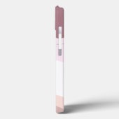 ミニマルな黒猫ボホオーガニックシェイプモノグラム Case-Mate iPhoneケース (裏面 / 左)