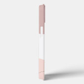 ミニマルな黒猫ボホオーガニックシェイプモノグラム Case-Mate iPhoneケース (裏面 / 右)