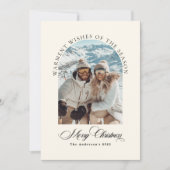 ミニマルな1年を振り返る写真の弓 シーズンカード (正面)