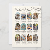 ミニマルな1年を振り返る写真の弓 シーズンカード (裏面)