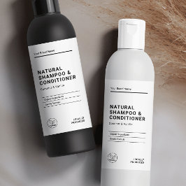 ミニマルな8 OZバス&ボディ防水製品ラベル スパークリングワインラベル