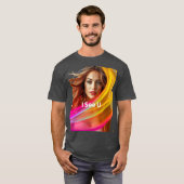 ミニマルな「見た」がつながりに最適 Tシャツ (正面フル)