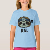 ミニマルなRNスローナースの卒業デザイン - かわいい Tシャツ (正面)