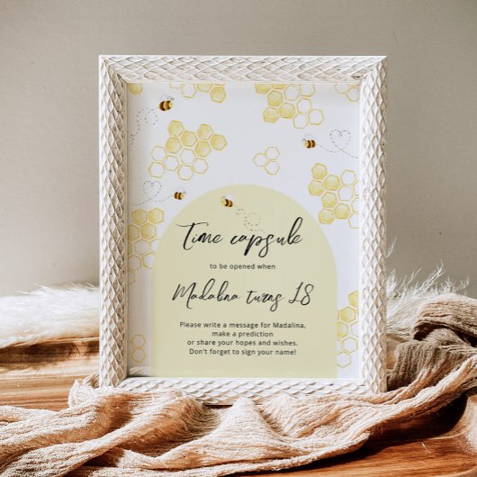 ミニマルのまわりにタイムカプセル誕生日 ポスター