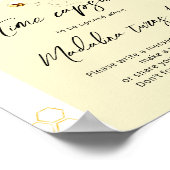 ミニマルのまわりにタイムカプセル誕生日 ポスター (角)