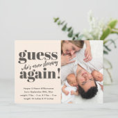 ミニマルはっきりしたリストフォトツイン誕生 (スタンド正面)