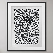 ミニマルやる気を起こさせるリストポスターと引用文 ポスター