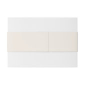 ミニマルアイボリースクリプトエレガントな結婚式名 招待状ベリーバンド (裏面例)