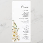 ミニマルアイボリーブリス結婚ズ メニュー (正面)