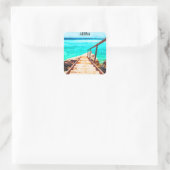 ミニマルアルバカリブのトロピカルバケーション スクエアシール (バッグ)