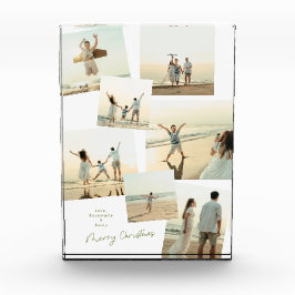 ミニマルアルバムエレガントメリークリスマス数々の8 フォトブロック