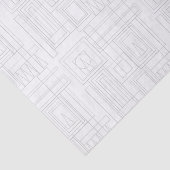 ミニマルアールデコスタイルパターンティッシュペーパー 薄葉紙 (詳細)