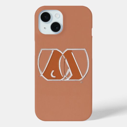 ミニマルイニシャルシンボルiPhoneケース – IAO Case-Mate iPhoneケース (裏面)