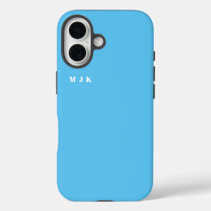ミニマルイニシャル文字モノグラモダンム iPhone 16ケース