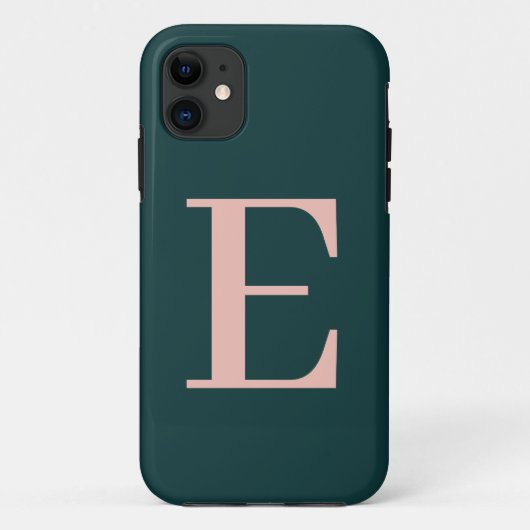 ミニマルイニシャル洗浄モダン剤 Case-Mate iPhoneケース (裏面)