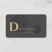 ミニマルイラストレーション名刺3 名刺 (正面)