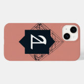 ミニマルインディロックバンドロゴiPhoneケース Case-Mate iPhoneケース (裏面 (横))