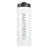 ミニマルエレガントクラシカルプロフェッショナル名 タンブラー (正面)