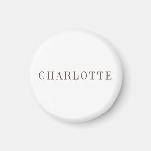 ミニマルエレガントクラシカルプロフェッショナル名 マグネット