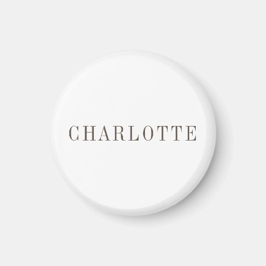 ミニマルエレガントクラシカルプロフェッショナル名 マグネット (正面)